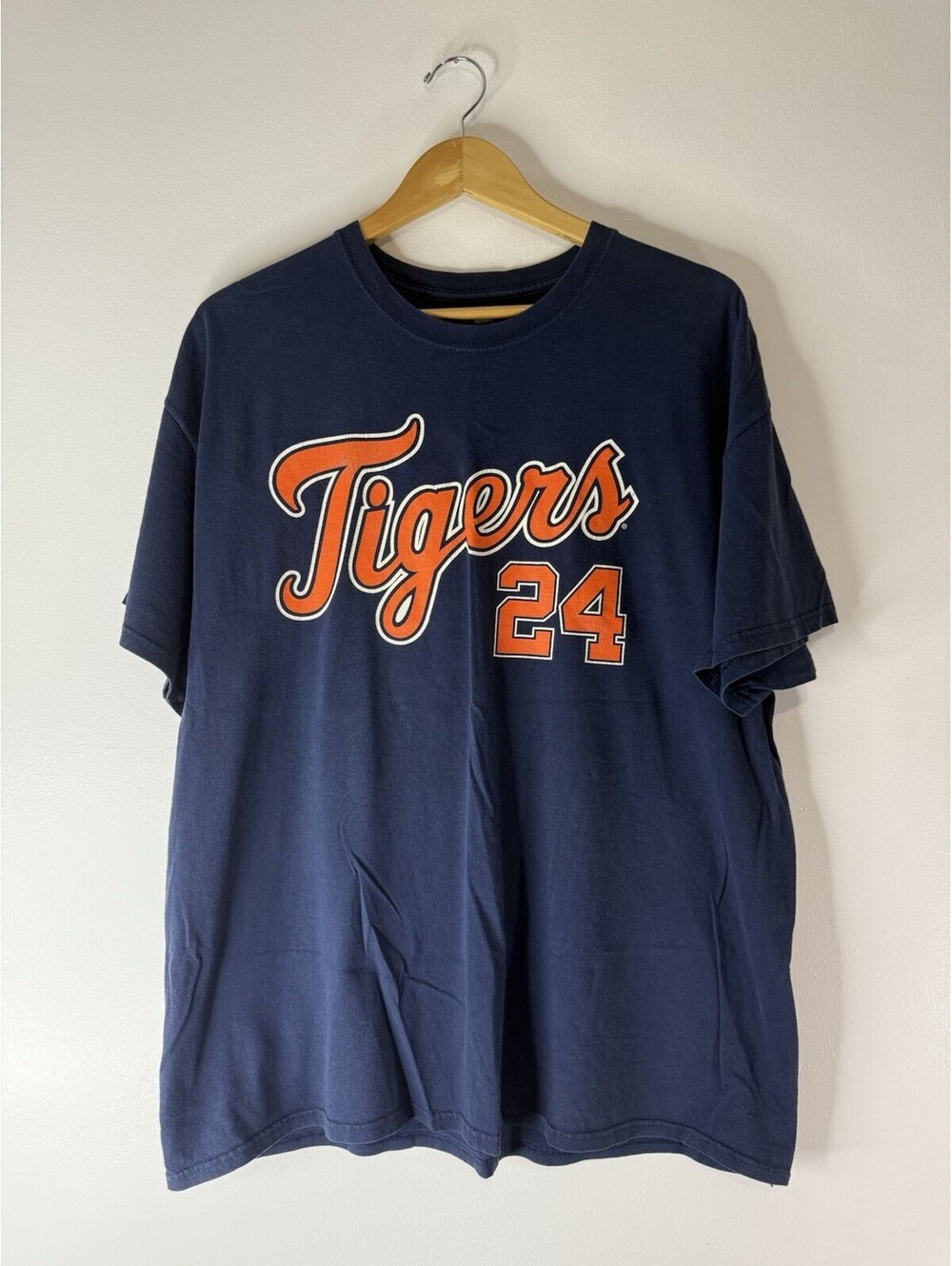 Miguel Cabrera Detroit Tigers Navy T Shirt Size Xl